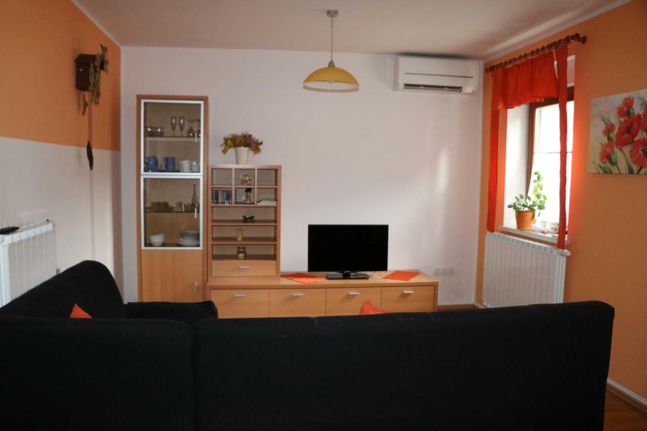 Apartma Na Vasi Apartman Zaga Kültér fotó