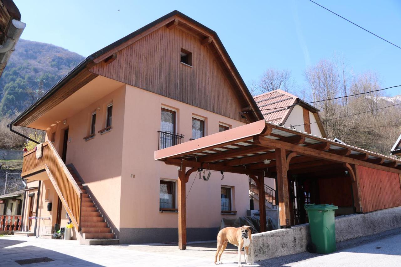 Apartma Na Vasi Apartman Zaga Kültér fotó